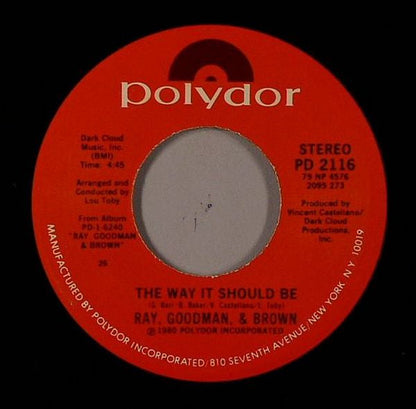 Ray, Goodman & Brown - My Prayer 41530 Vinyl Singles Vinyl Goed / Hoes Generic