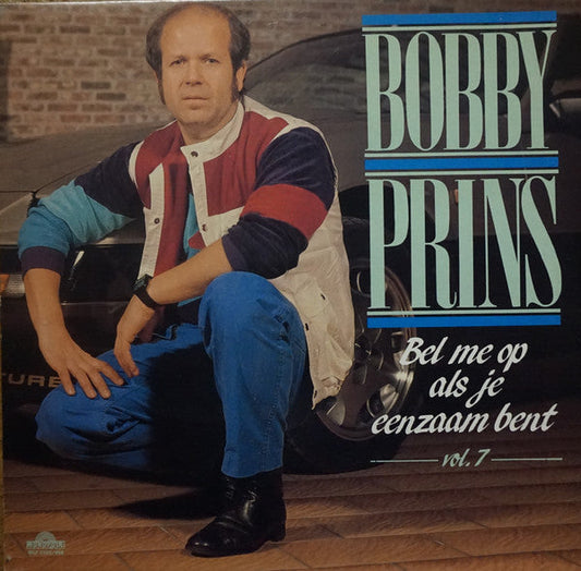 Bobby Prins - Bel Me Op Als Je Eenzaam Bent (LP) Vinyl LP Vinyl Zeer Goed / Hoesje Goed "VINYLSINGLES.NL"