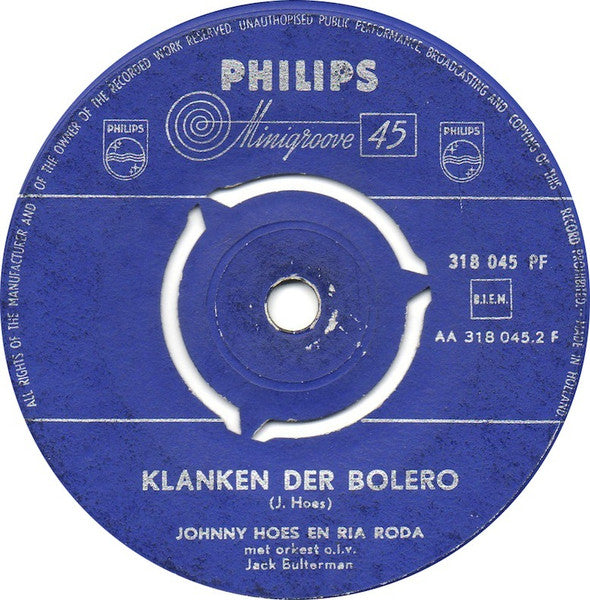 Johnny Hoes und Ria Roda - Calypso Italiano 14971