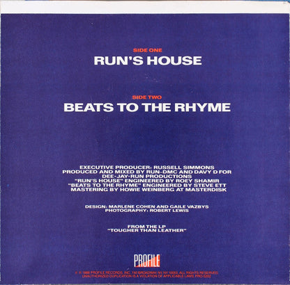 Run-DMC - Run's House 35829