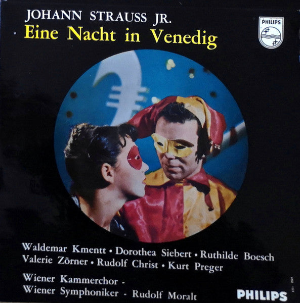 Johann Strauss Jr. - Eine Nacht In Venedig 40768 Vinyl Singles EP Vinyl Goed / Hoes Goed