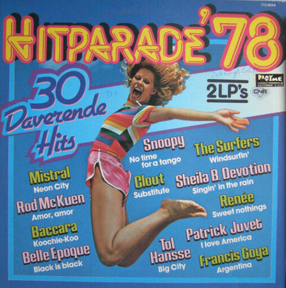 Various - Hitparade '78 (LP) 52042 Vinyl LP Dubbel Vinyl Goed / Hoes Goed
