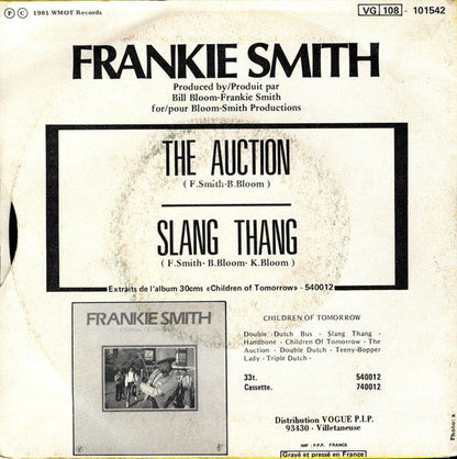Frankie Smith - The Auction 35843