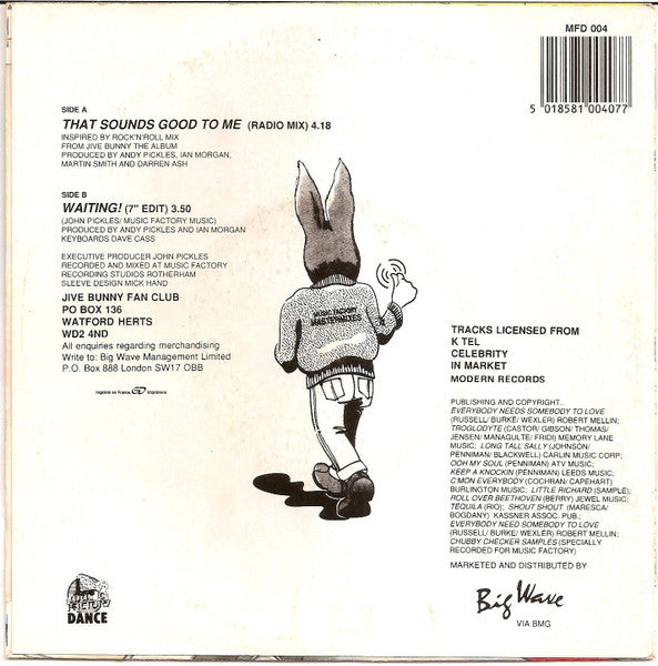 Jive Bunny And The Mastermixers – Das klingt für mich gut 29141