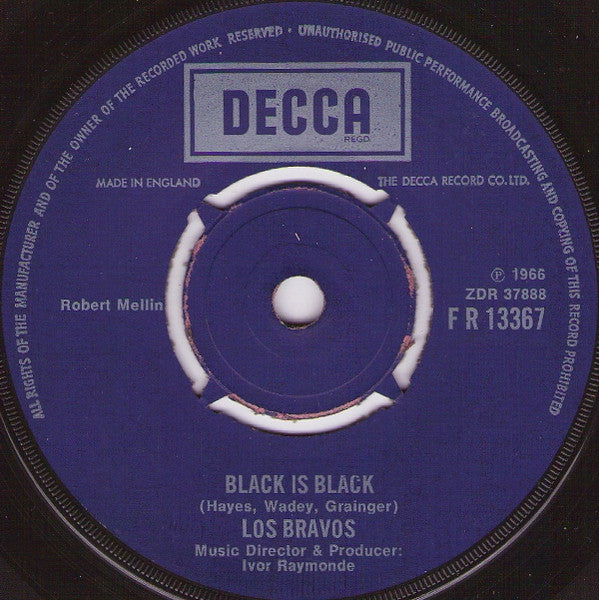 Los Bravos - Black Is Black 36211 18386