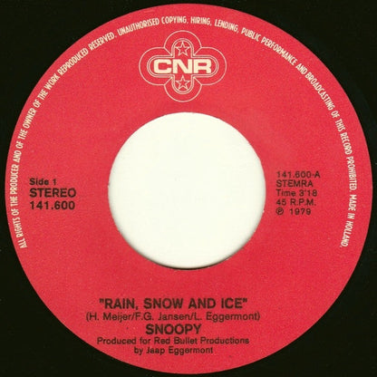 Snoopy - Regen, Schnee und Eis 17374