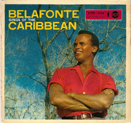 Harry Belafonte - Belafonte Sings Of The Caribbean Vinyl Singles EP Vinyl (G) <br> Hoes (F) "VINYLSINGLES.NL"
