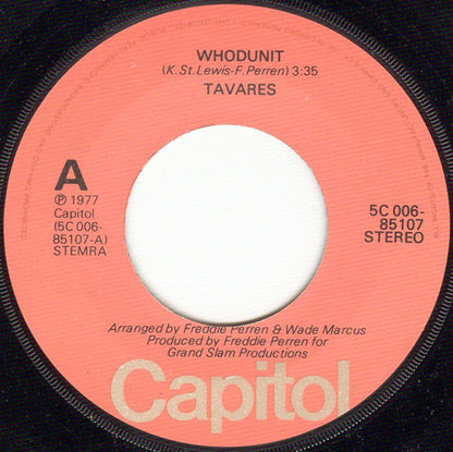 Tavares - Whodunit 39136 Vinyl Singles Vinyl Goed / Hoes Goed