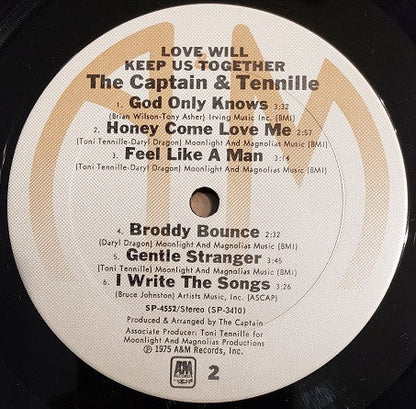 Captain & Tennille - Love Will Keep Us Together (LP) 46920 Vinyl LP JUKEBOXSINGLES.NL   