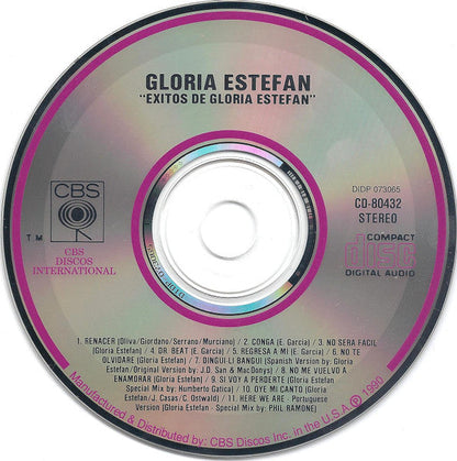 Gloria Estefan - Exitos De Gloria Estefan (CD) 70434 Compact Disc Goede Staat