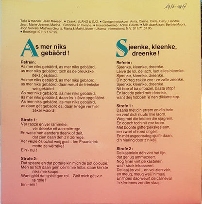 Sjang &amp; Sjo - Sjeenke Kleenke Dreenke 13001 13002