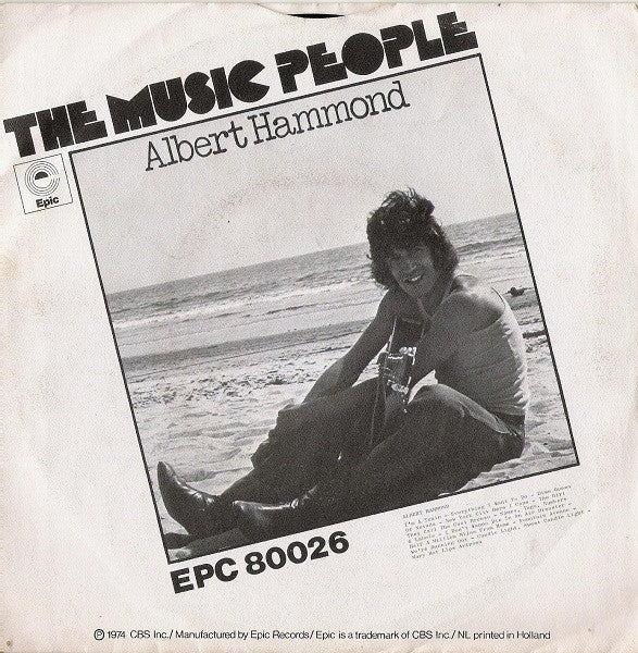 Albert Hammond - New York City Here I Come 38760 Vinyl Singles Vinyl Goed / Hoes Goed