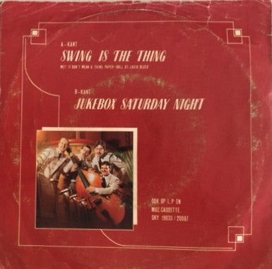 Deep River Quartet - Swing Is The Thing 32624 Vinyl Singles Vinyl Zeer Goed / Hoesje Goed "VINYLSINGLES.NL"