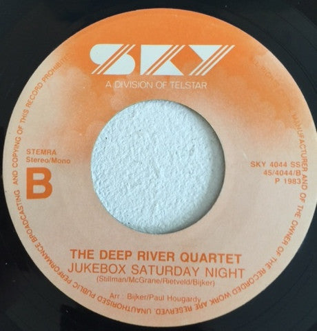 Deep River Quartet - Swing Is The Thing 32624 Vinyl Singles Vinyl Zeer Goed / Hoesje Goed "VINYLSINGLES.NL"