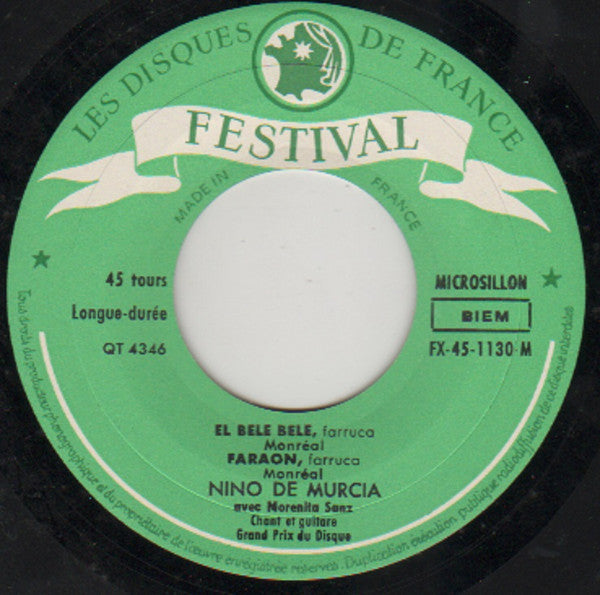 Nino De Murcia, Paco Espinosa - Flamenco 14220 Vinyl Singles EP Vinyl Goed / Hoes Goed