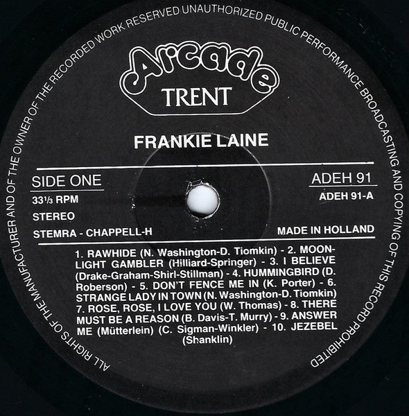 Frankie Laine – Die Welt von Frankie Laine (LP) 49314