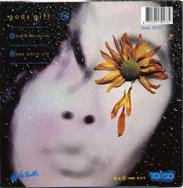 Gods Gift - Love To See You Cry Vinyl Singles Vinyl Zeer Goed / Hoesje Goed "VINYLSINGLES.NL"