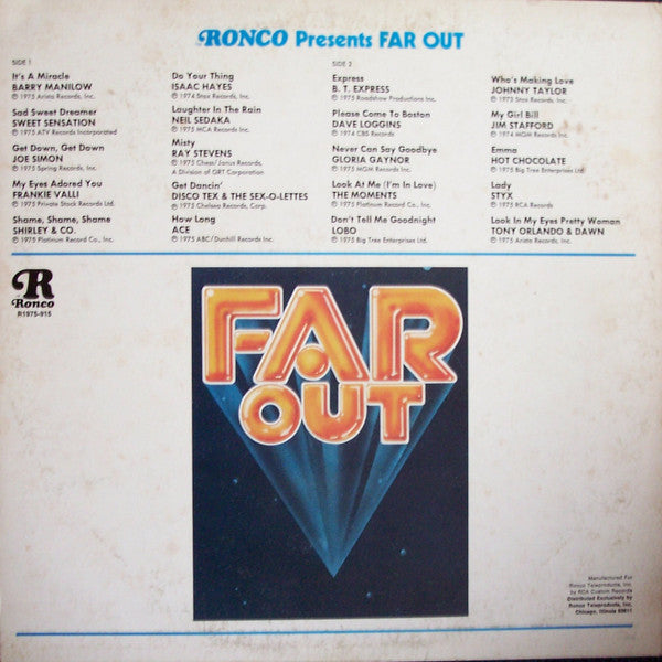 Various - Far Out (LP) 51861 Vinyl LP Vinyl Goed / Hoes Goed
