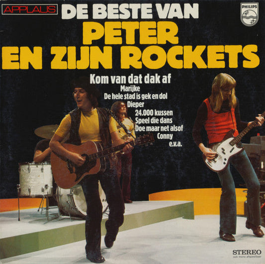Peter Koelewijn & Zijn Rockets - De Beste Van Peter En Zijn Rockets (LP) 52160 Vinyl LP Vinyl Goed / Hoes Goed