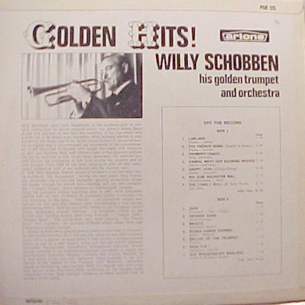 Willy Schobben ‎- Golden Hits! (LP) 46846 Vinyl LP JUKEBOXSINGLES.NL   