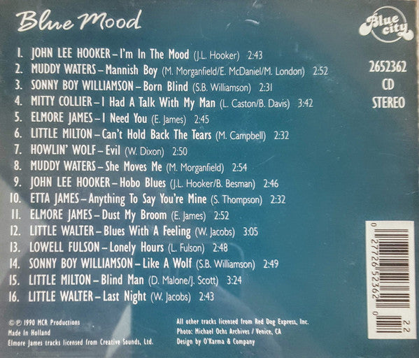 Various - Blue Mood - Great Blues Performers (CD) 70482 Compact Disc Goede Staat