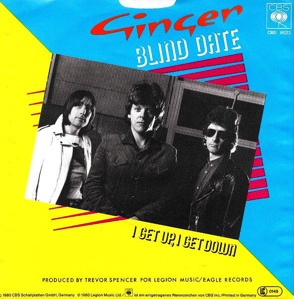 Ginger - Blind Date 29397 Vinyl Singles Vinyl Zeer Goed / Hoesje Goed "VINYLSINGLES.NL"