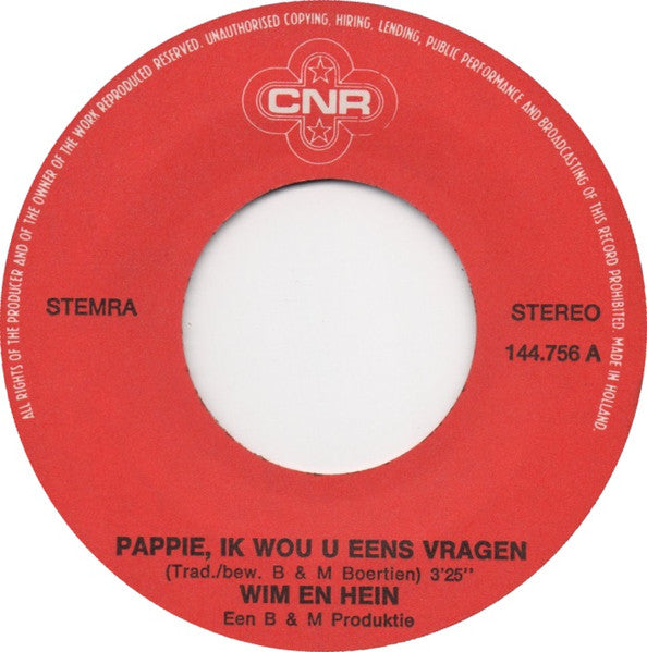 Wim &amp; Hein - Papa, ich wollte dich fragen 33532