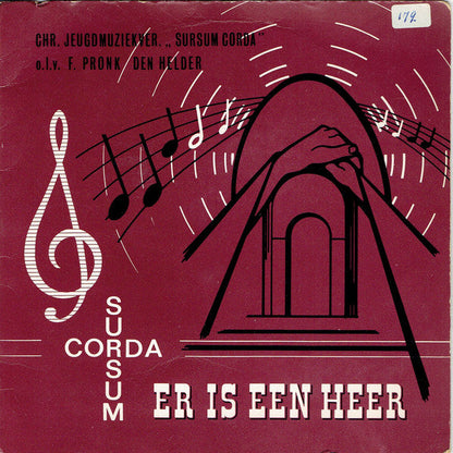 Christelijke Jeugdmuziekvereniging Sursum Corda - Er Is Een Heer 18800 Vinyl Singles EP Vinyl Goed / Hoes Goed