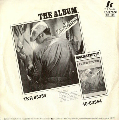 Peter Brown - Love In Our Hearts 17366 Vinyl Singles Vinyl Goed / Hoes Goed