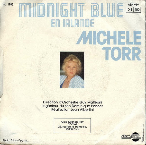 Michèle Torr - Midnight Blue In Irland 32826