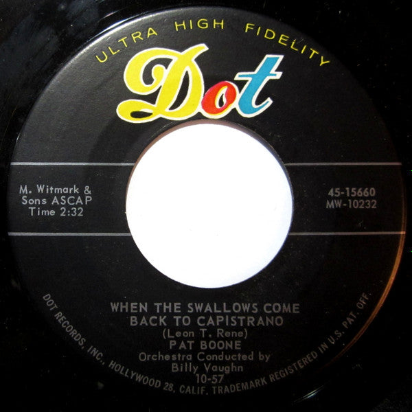 Pat Boone - April Love 42234 Vinyl Singles Toevoegen Vinyl Goed / Hoes Generic