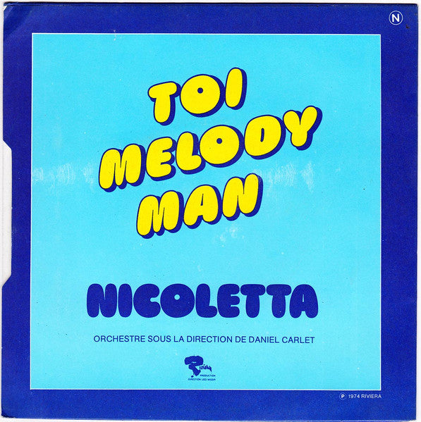 Nicoletta - Glory Alleluia 36108 Vinyl Singles Vinyl Goed / Hoes Goed