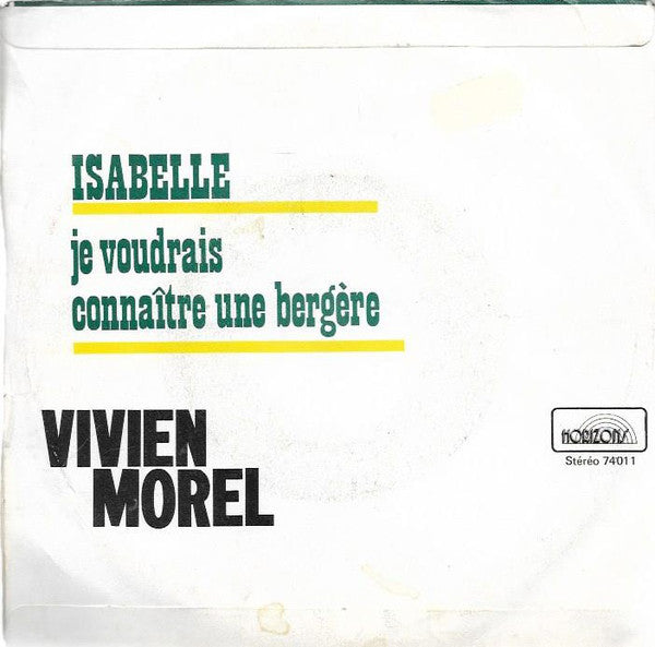 Vivien Morel ‎- Isabelle 11097