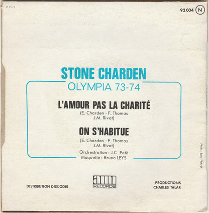 Stone Charden - L'amour Pas La Charité 15902