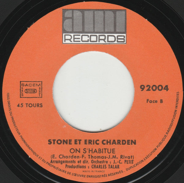 Stone Charden - L'amour Pas La Charité 15902