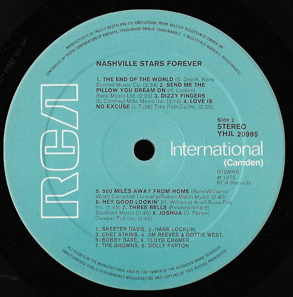 Various - Nashville Stars Forever (LP) 42564 Vinyl LP JUKEBOXSINGLES.NL   