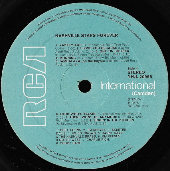 Various - Nashville Stars Forever (LP) 42564 Vinyl LP JUKEBOXSINGLES.NL   