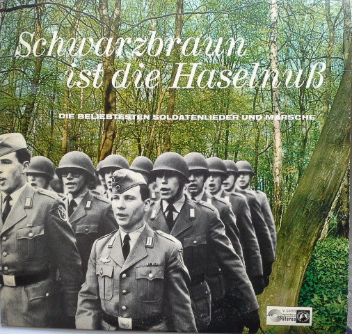 Heeresmusikkorps IV München - Schwarzbraun Ist Die Haselnuß (LP) Vinyl LP Vinyl Zeer Goed / Hoesje Goed "VINYLSINGLES.NL"