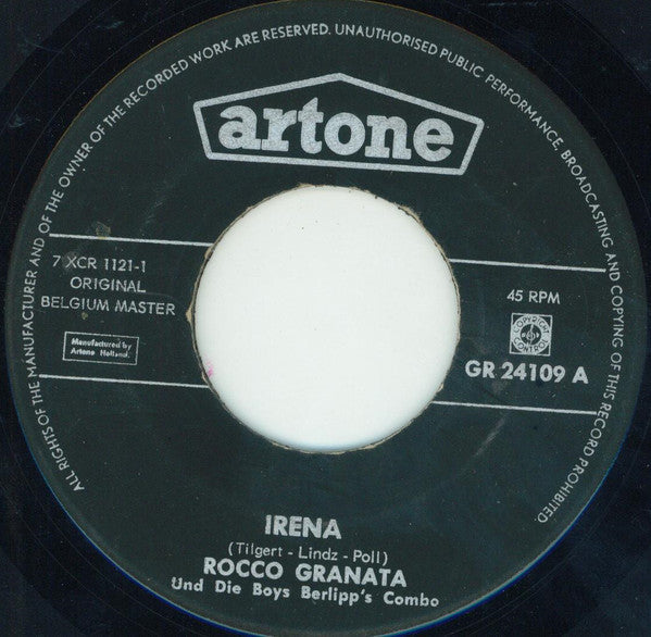 Rocco Granata - Irena 42396 Vinyl Singles Vinyl Goed / Hoes Generic