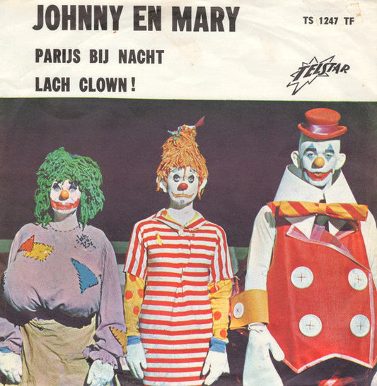 Johnny En Mary - Parijs Bij Nacht 43409 Vinyl Singles Vinyl Goed / Hoes Goed