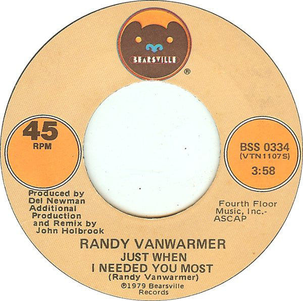 Randy Vanwarmer - Dein Licht 07712 31442