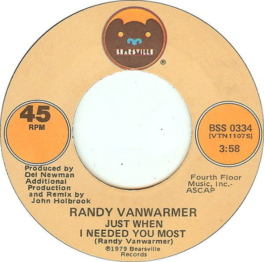 Randy Vanwarmer - Dein Licht 07712 31442