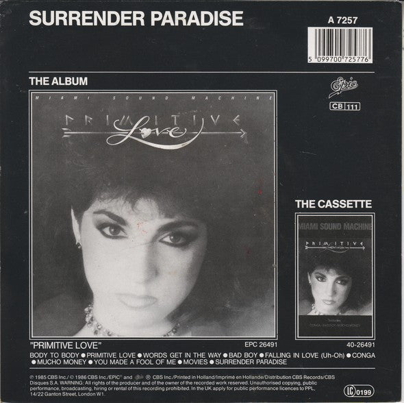 Miami Sound Machine - Sich verlieben 16140 32801