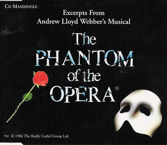 Andrew Lloyd Webber - Excerpts From The Phantom Of The Opera (CD) 70585b Compact Disc Single Goede Staat