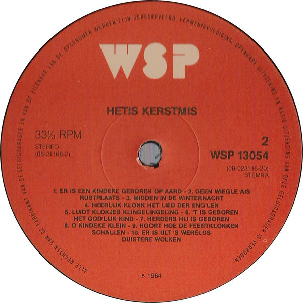 Leidse Sleuteltjes - Het Is Kerstmis (LP) 40709 Vinyl LP JUKEBOXSINGLES.NL   