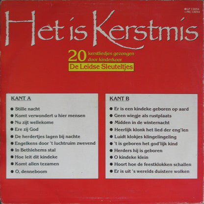 Leidse Sleuteltjes - Het Is Kerstmis (LP) 40709 Vinyl LP JUKEBOXSINGLES.NL   