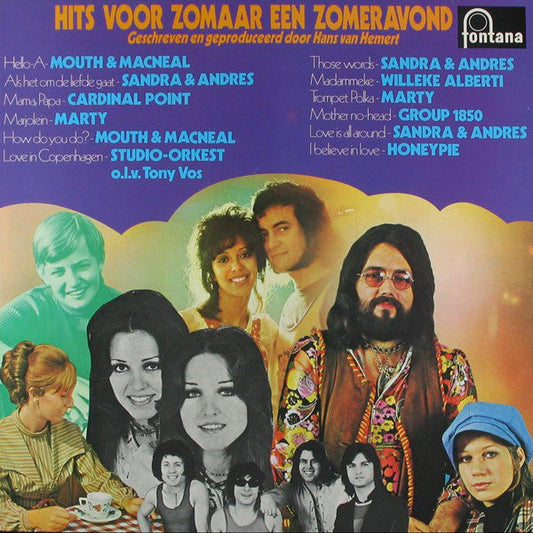 Hans van Hemert - Hits Voor Zomaar Een Zomeravond (LP) Vinyl LP Vinyl Zeer Goed / Hoesje Goed "VINYLSINGLES.NL"