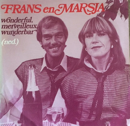 Frans & Marsja - Wonderful, Merveilleux, Wunderbar 41324 Vinyl Singles Vinyl Goed / Hoes Goed