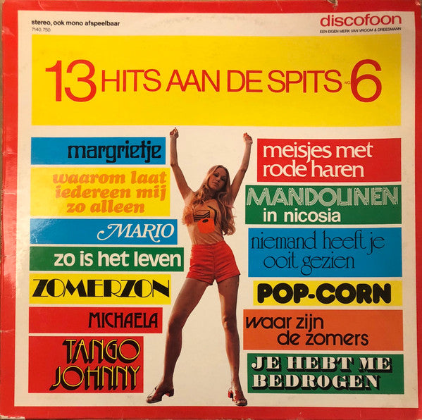 Various - 13 Hits Aan De Spits No. 6 (LP) 46258 Vinyl LP JUKEBOXSINGLES.NL   