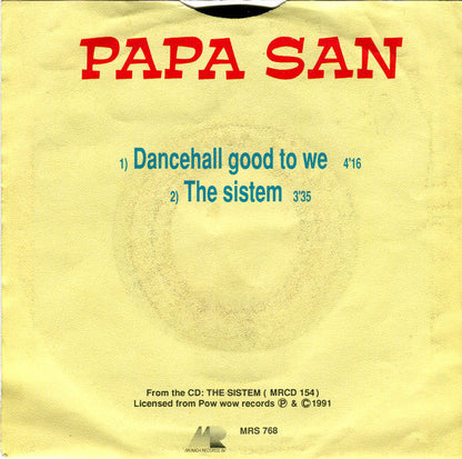 Papa San - Dancehall Good To We 20407